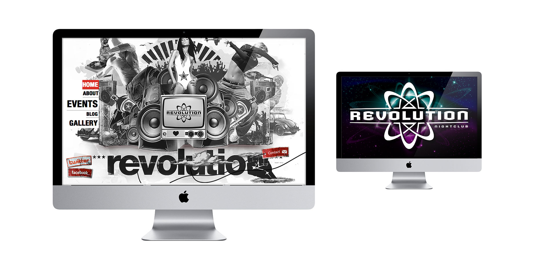 Revolution Nightclub Work Protfolio Slide