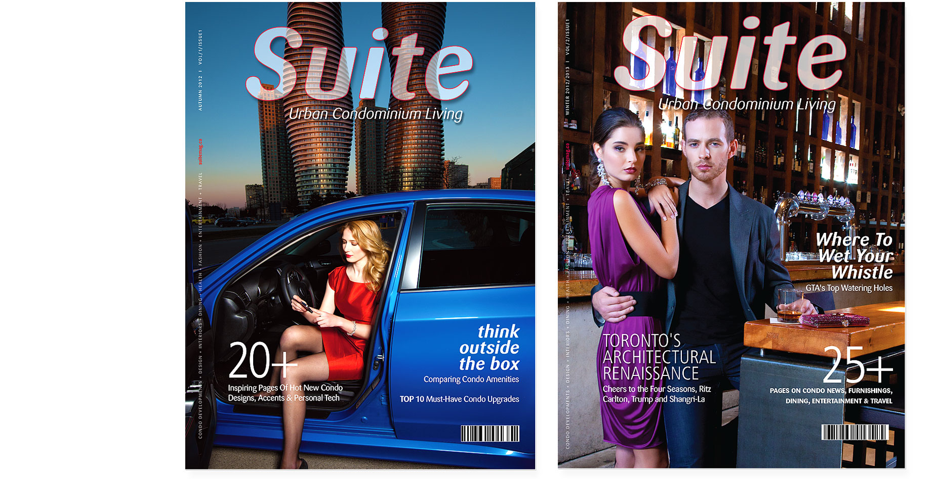 Suite Magazine Work Protfolio Slide